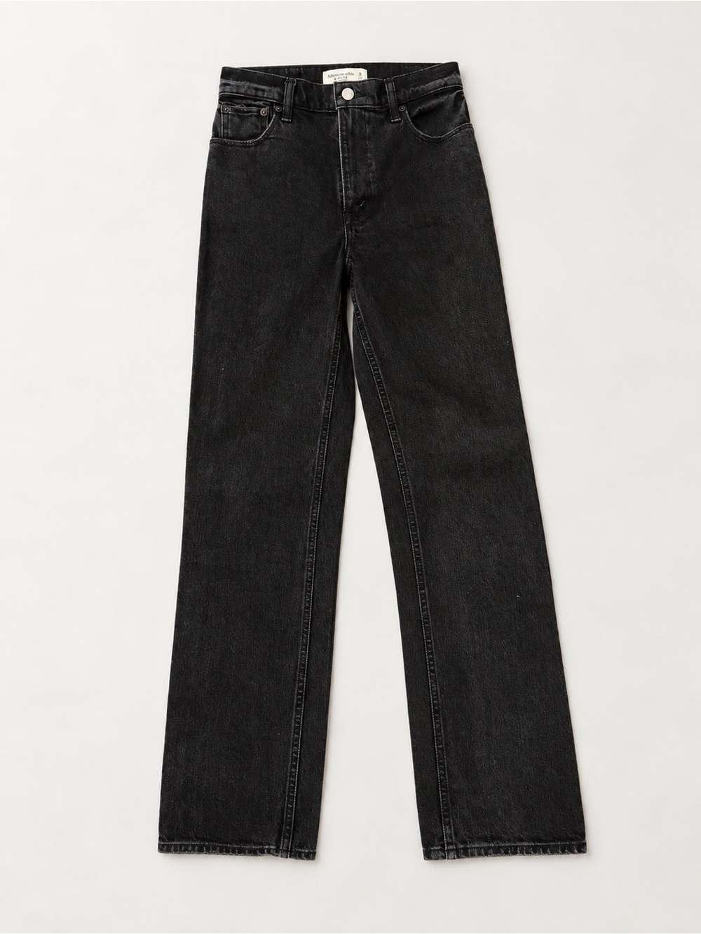 Abercrombie & Fitch ‘90s Straight Ultra High Rise Jeans Black Size 0/25